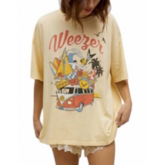 DAYDREAMER Weezer Collage Onesize (OS) Tee New with Tag MSRP $84 SOO - Picture 8 of 16